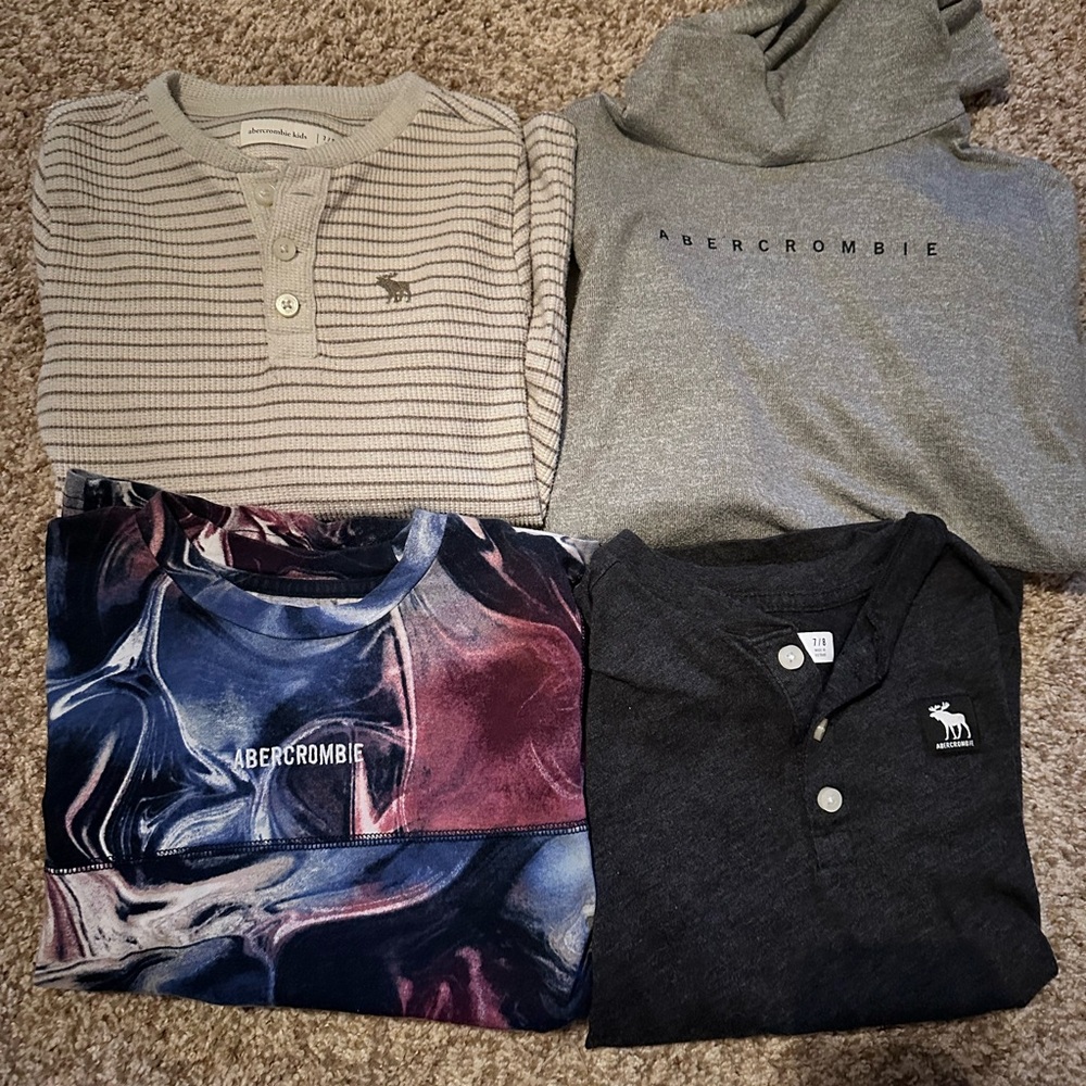 Abercrombie kids boys long sleeve bundle
